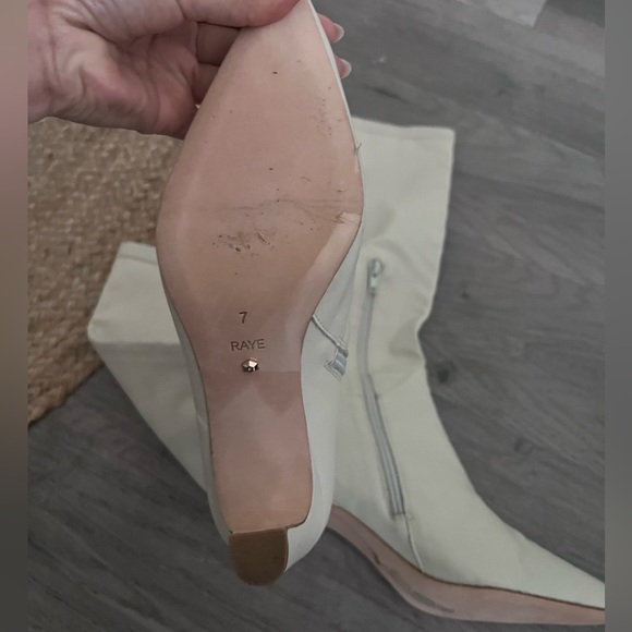 RAYE Curve Boot in Bone White - Picture 6 of 12